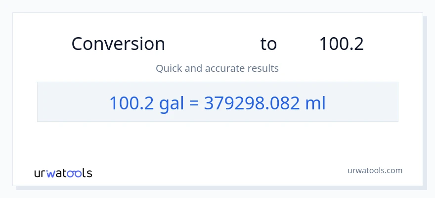 تبدیل 100.2 گالن به میلی‌لیتر