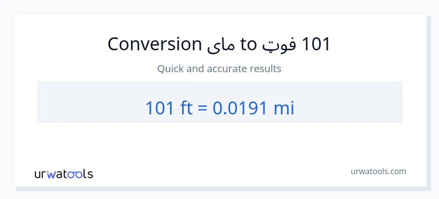 101 پښې ته میلونه بدلون