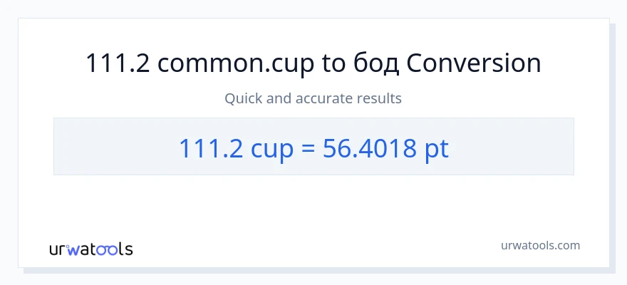 Конверзија од шоље до Pints: 1}