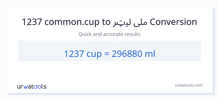 1237 پيالې ته ملی لیټرونه بدلون