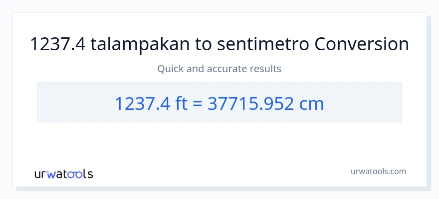 1237.4 Mga Paa patungong Mga Sentimetro na conversion