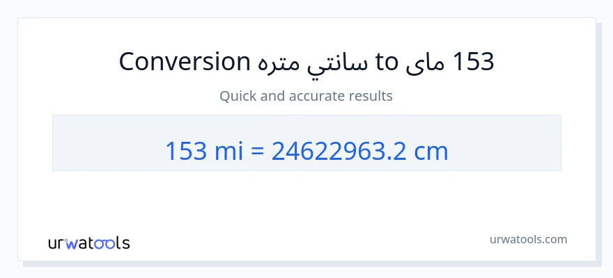 153 میلونه ته سانتي متره بدلون