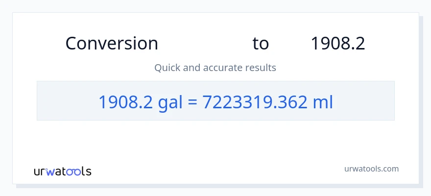 تبدیل 1908.2 گالن به میلی‌لیتر