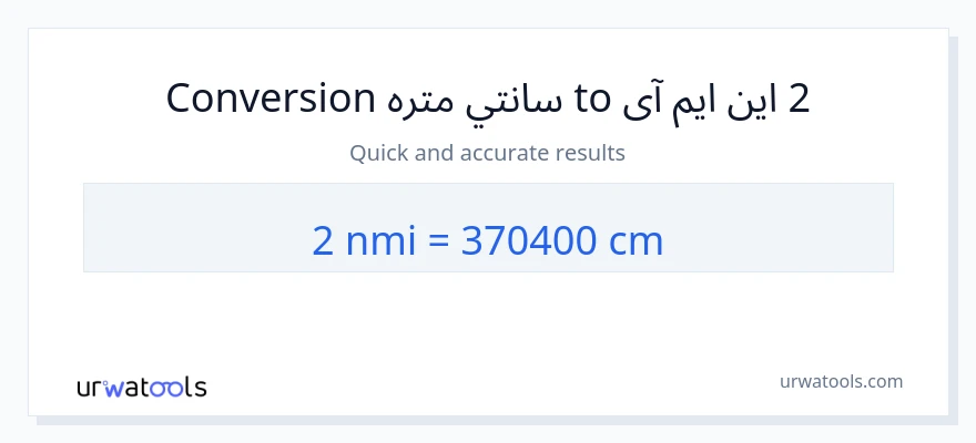 2 سمندري میلونه ته سانتي متره بدلون