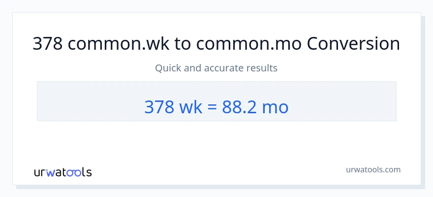 378 اونۍ ته میاشتې بدلون