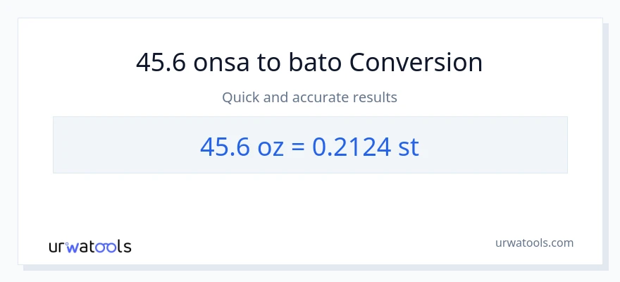 45.6 Mga onsa patungong Mga bato na conversion