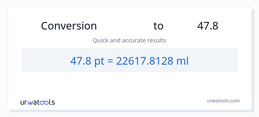 تبدیل 47.8 Pints به میلی‌لیتر
