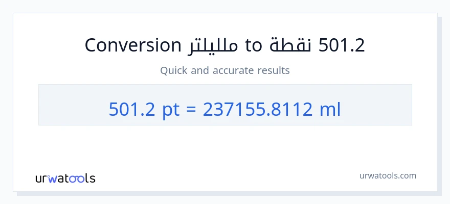 التحويل من 501.2 Pints إلى ملليلتر