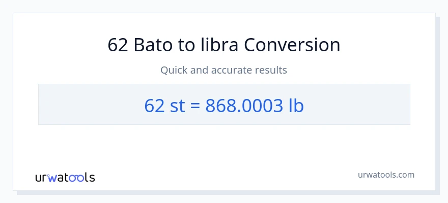 62 Mga bato patungong Lbs na conversion