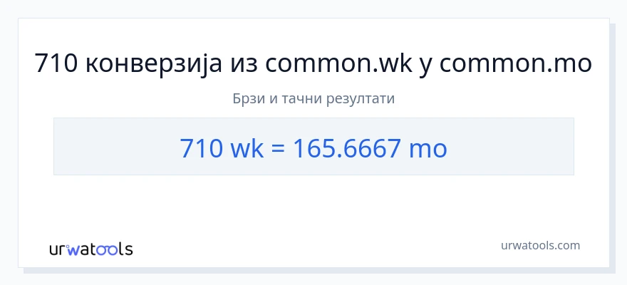 Конверзија од недеље до месеци: 1}