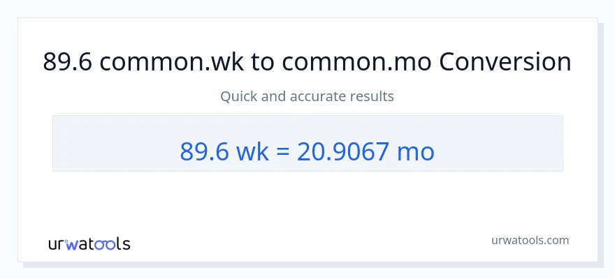 89.6 اونۍ ته میاشتې بدلون