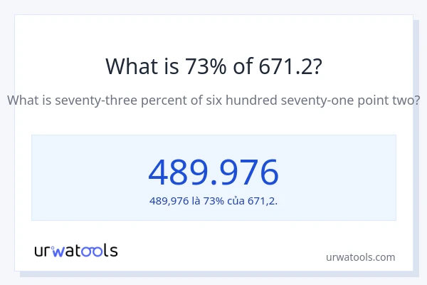 1% của 2 là bao nhiêu?