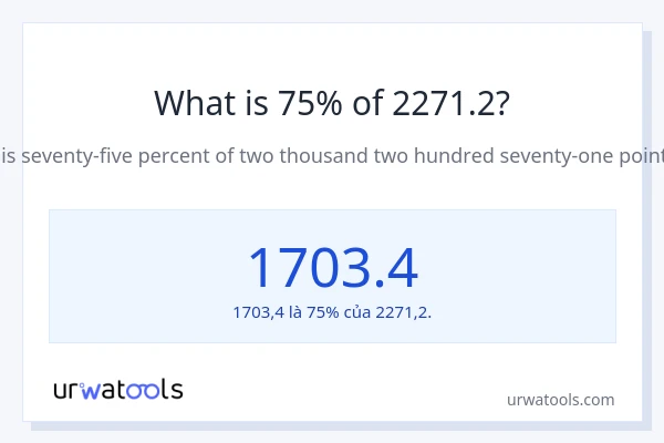 1% của 2 là bao nhiêu?