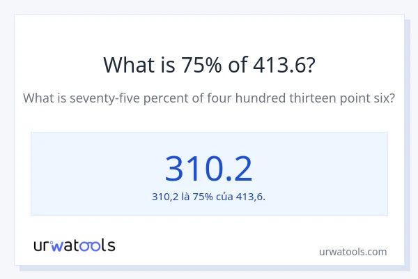 1% của 2 là bao nhiêu?